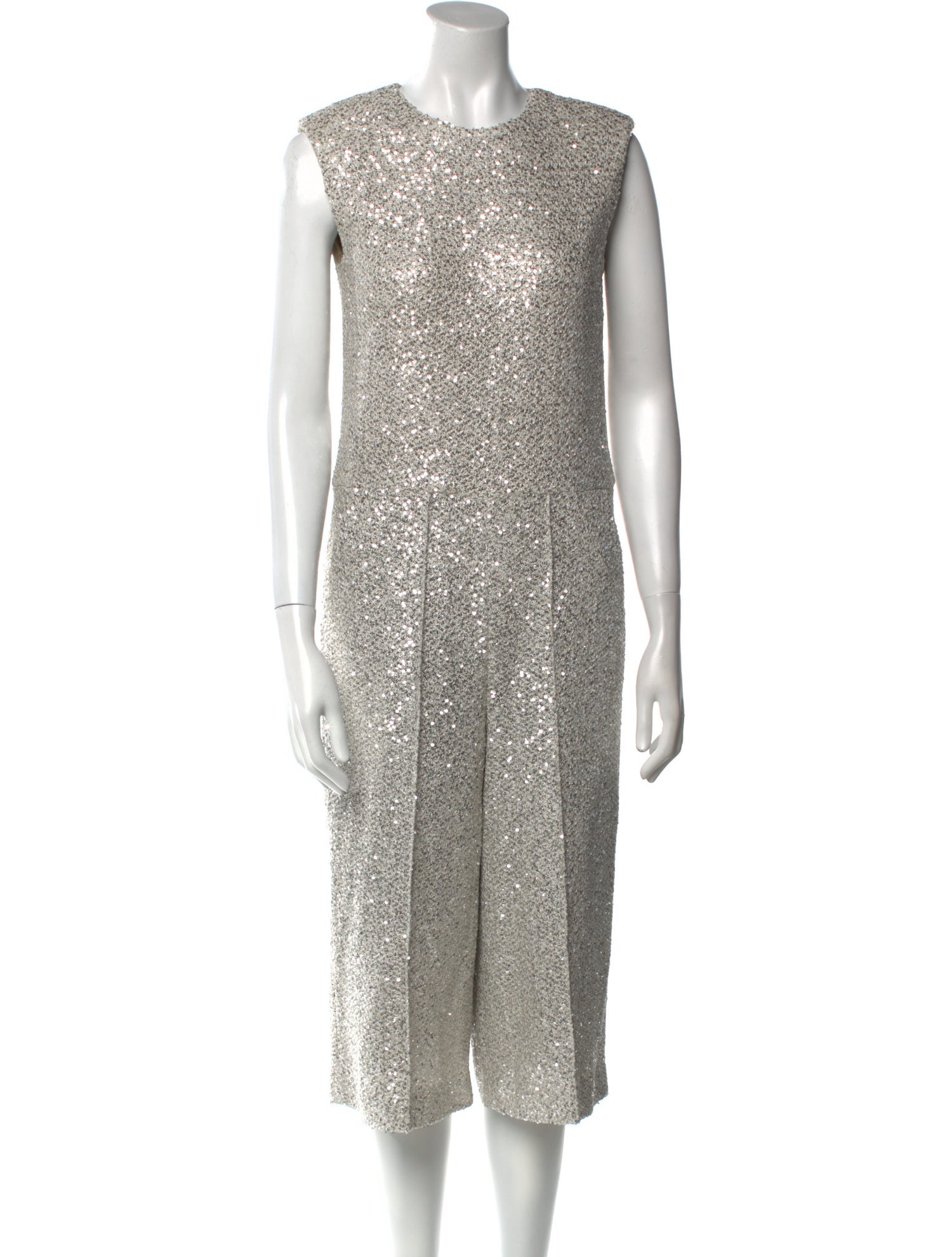 St. John Crew Neck Jumpsuit w/ Tags