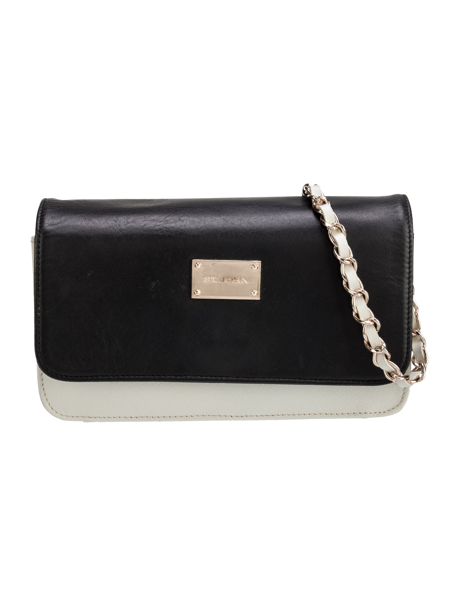 St. John Leather Evening Bag