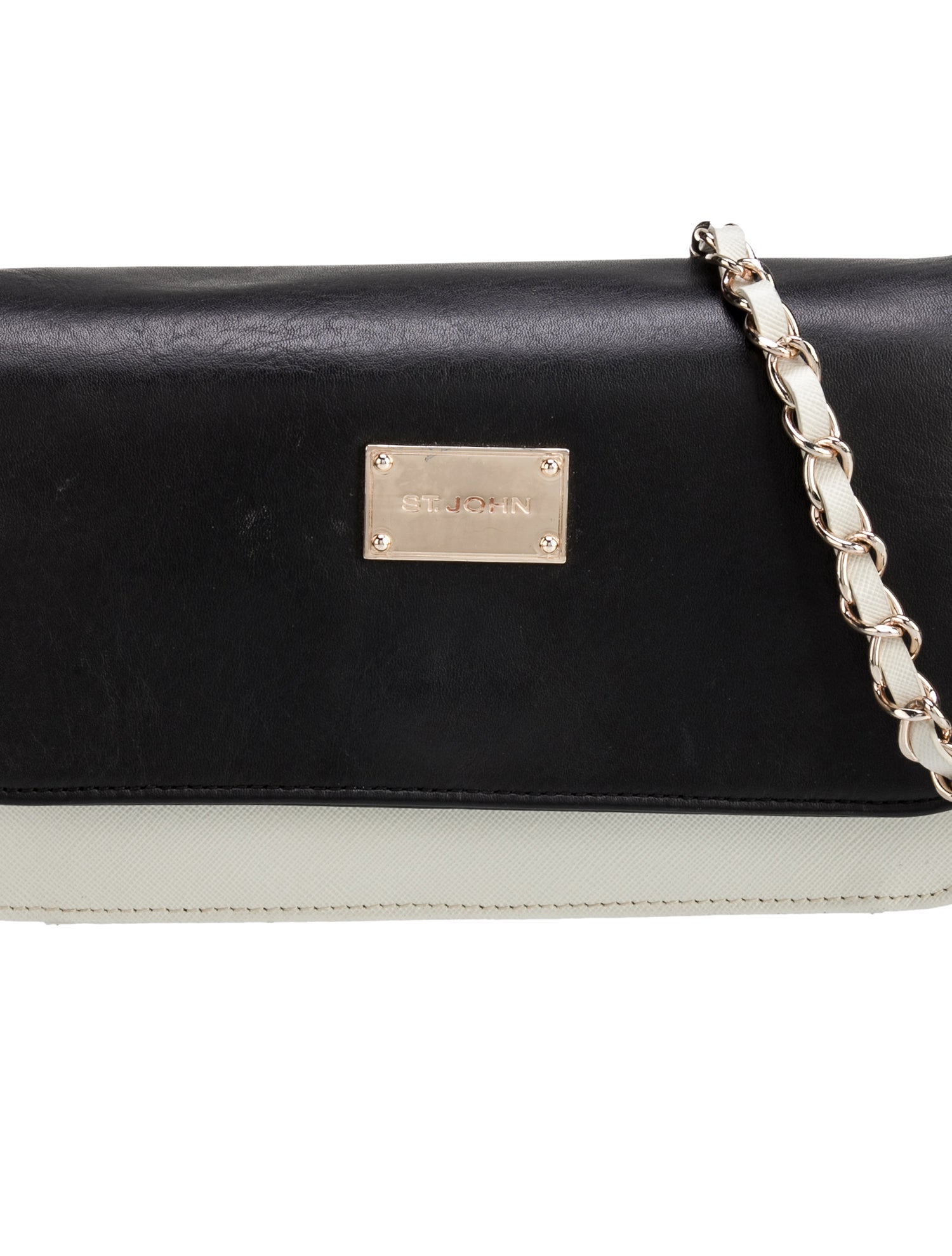 St. John Leather Evening Bag