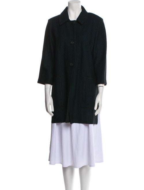 St. John Houndstooth Print Evening Jacket