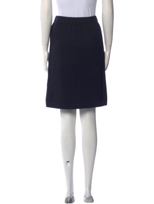 St. John Studded Accents Knee-Length Skirt