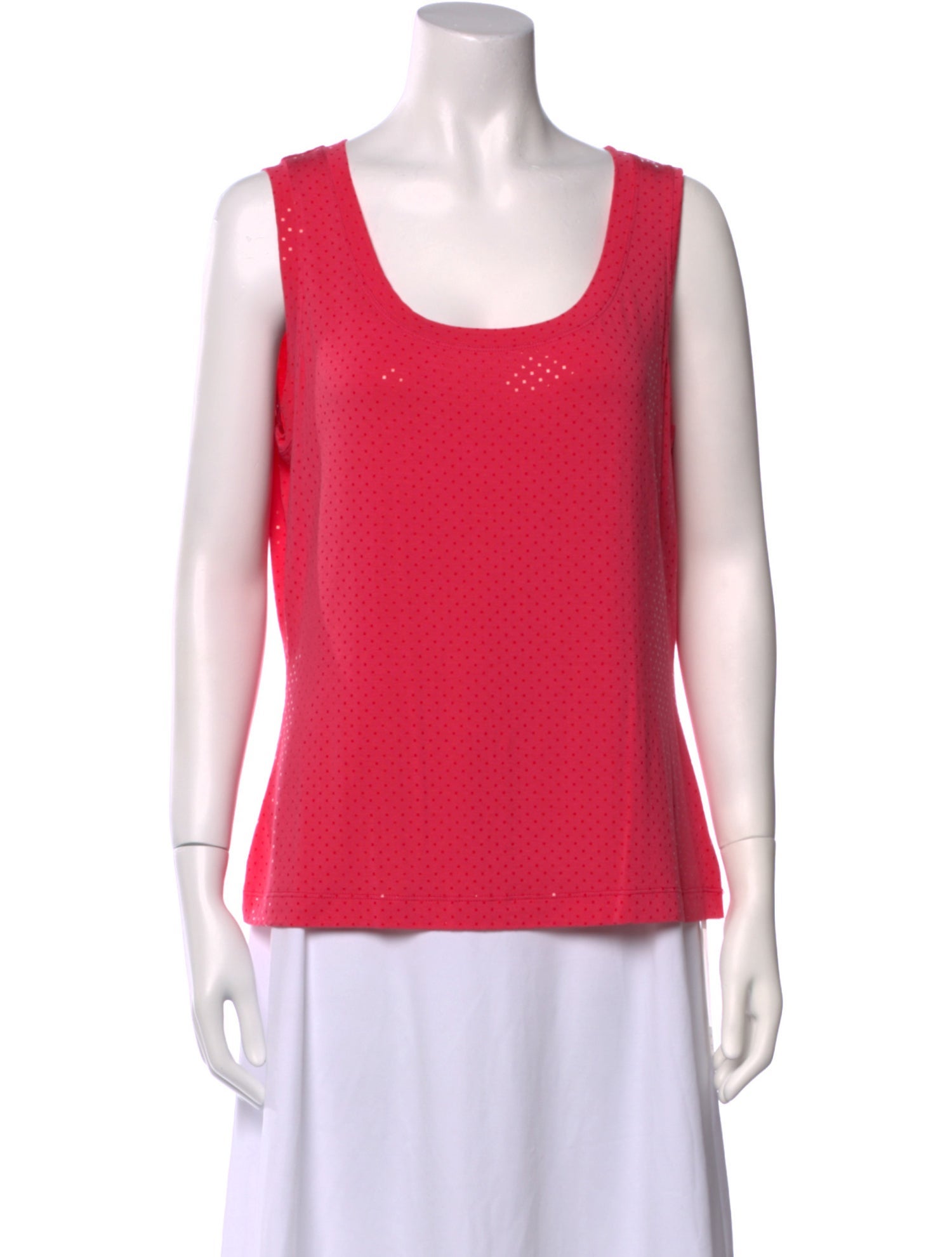 St. John Wool Scoop Neck Top