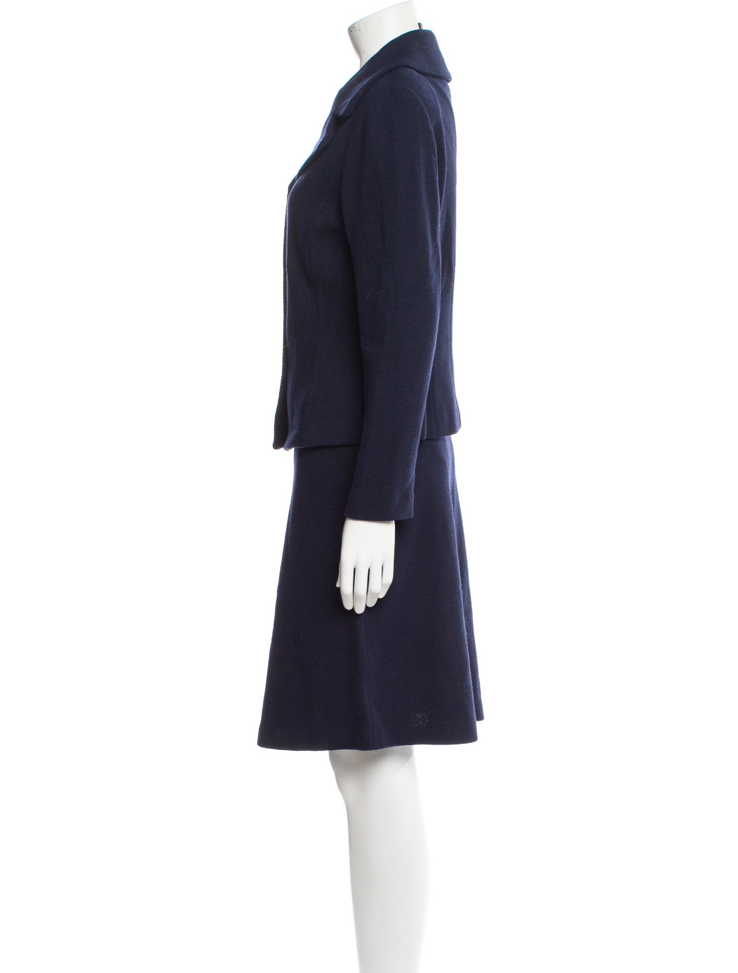 St. John Wool Skirt Suit