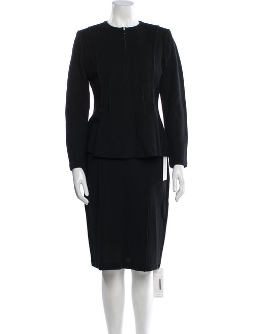 St. John Wool Skirt Set