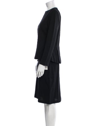 St. John Wool Skirt Set