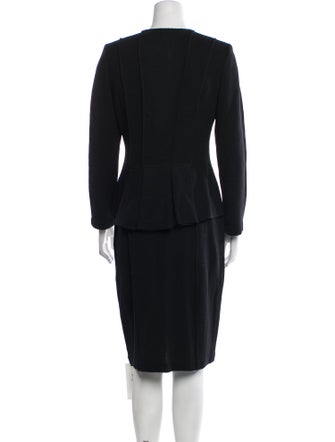 St. John Wool Skirt Set