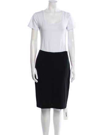 St. John Wool Skirt Set