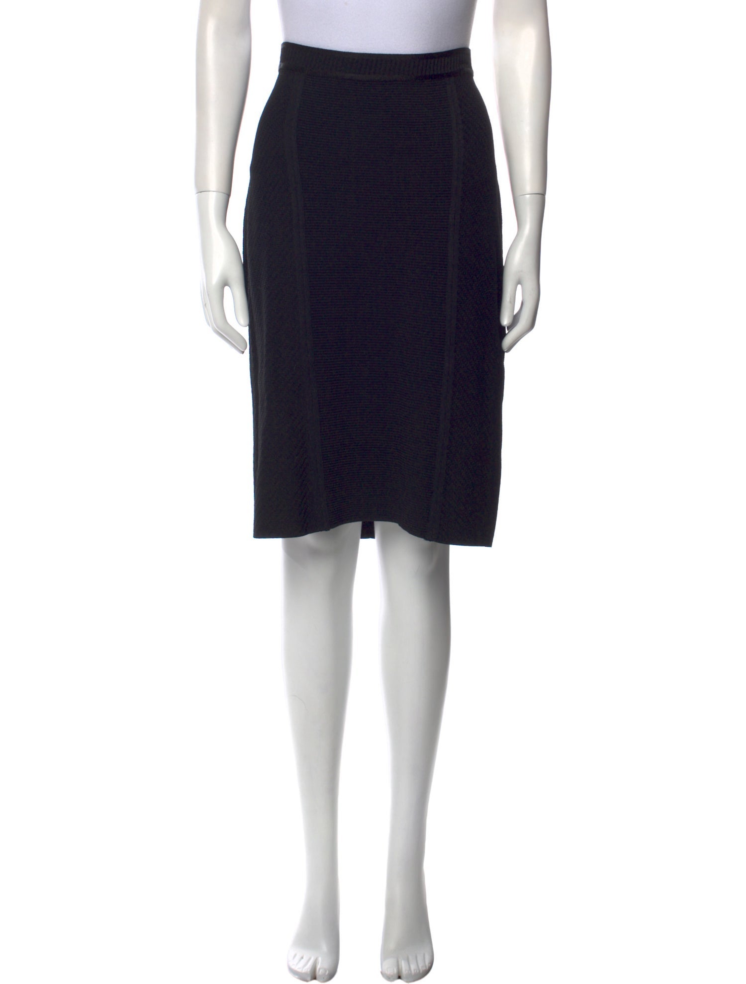 St. John Wool Knee-Length Skirt