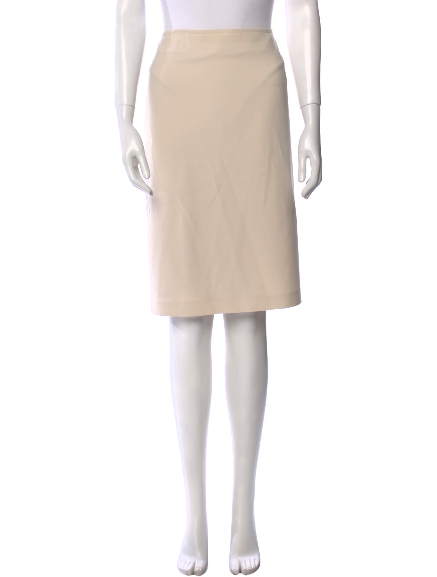 St. John Wool Knee-Length Skirt