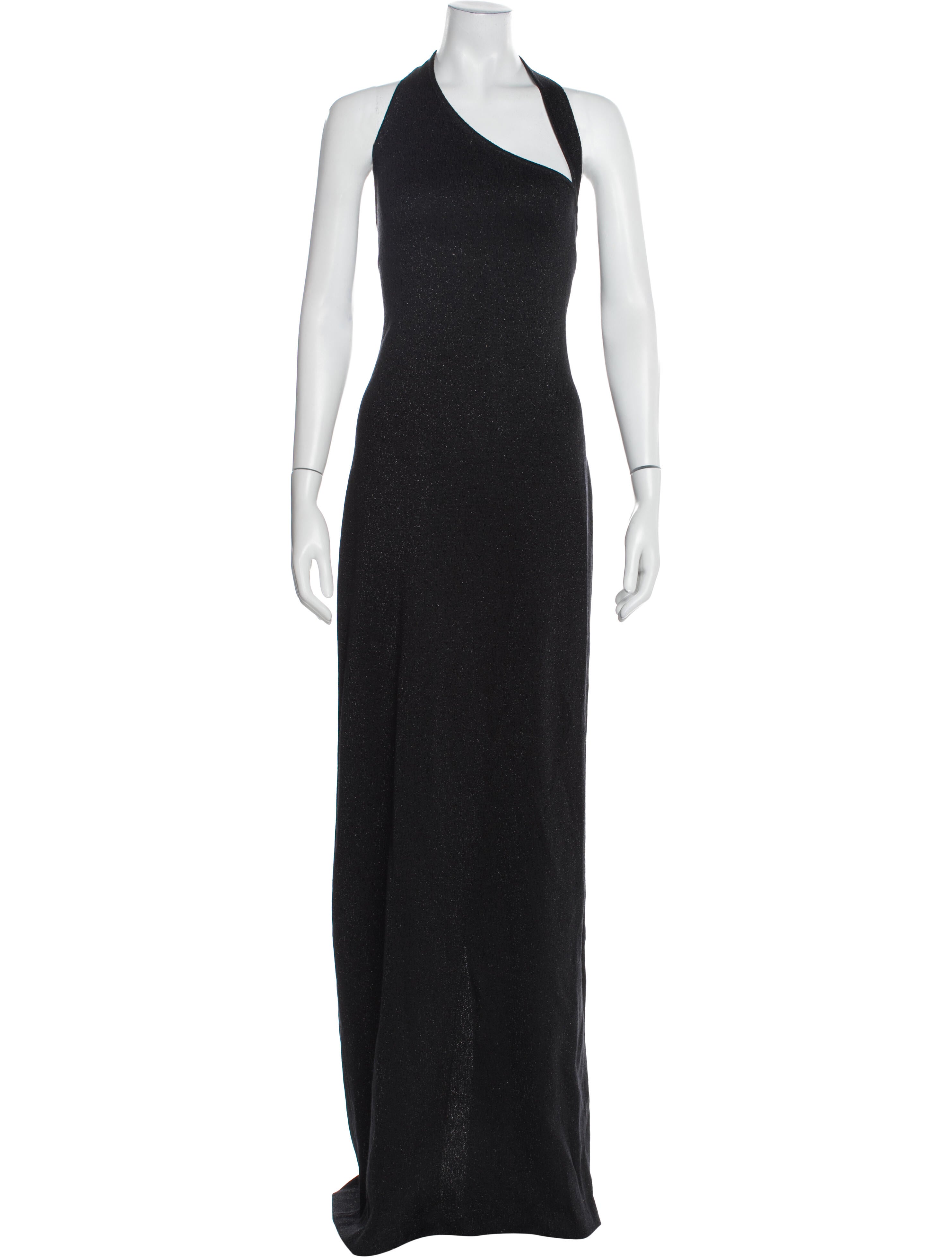 St. John Halterneck Long Dress