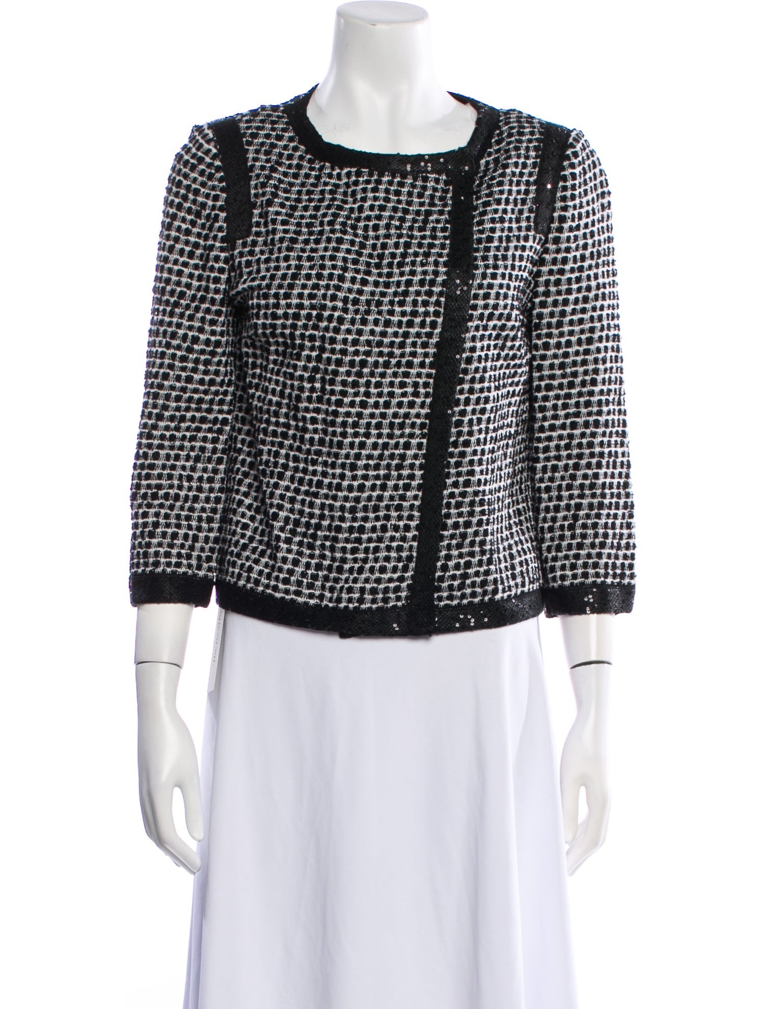 St. John Printed Evening Jacket