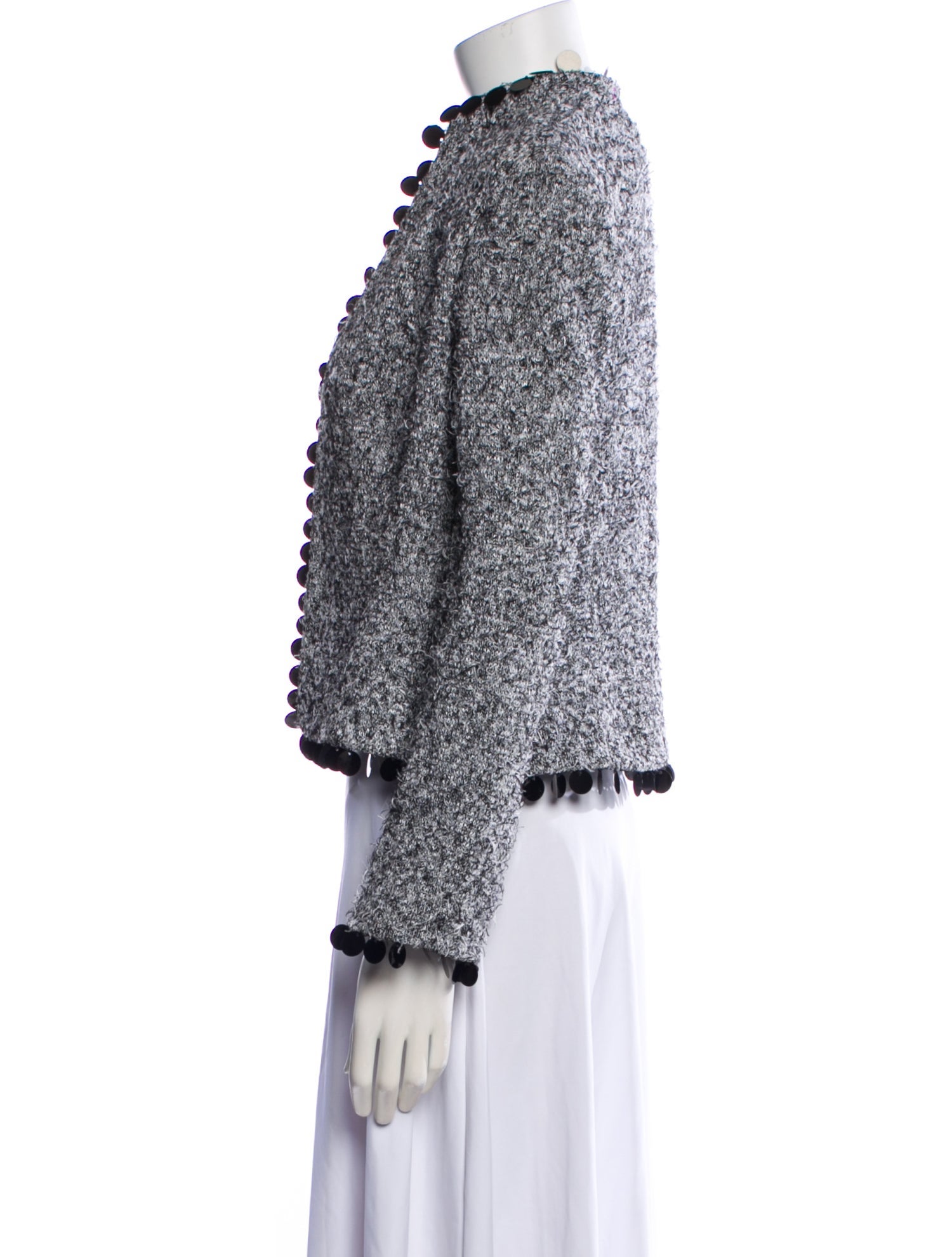 St. John Tweed Pattern Evening Jacket