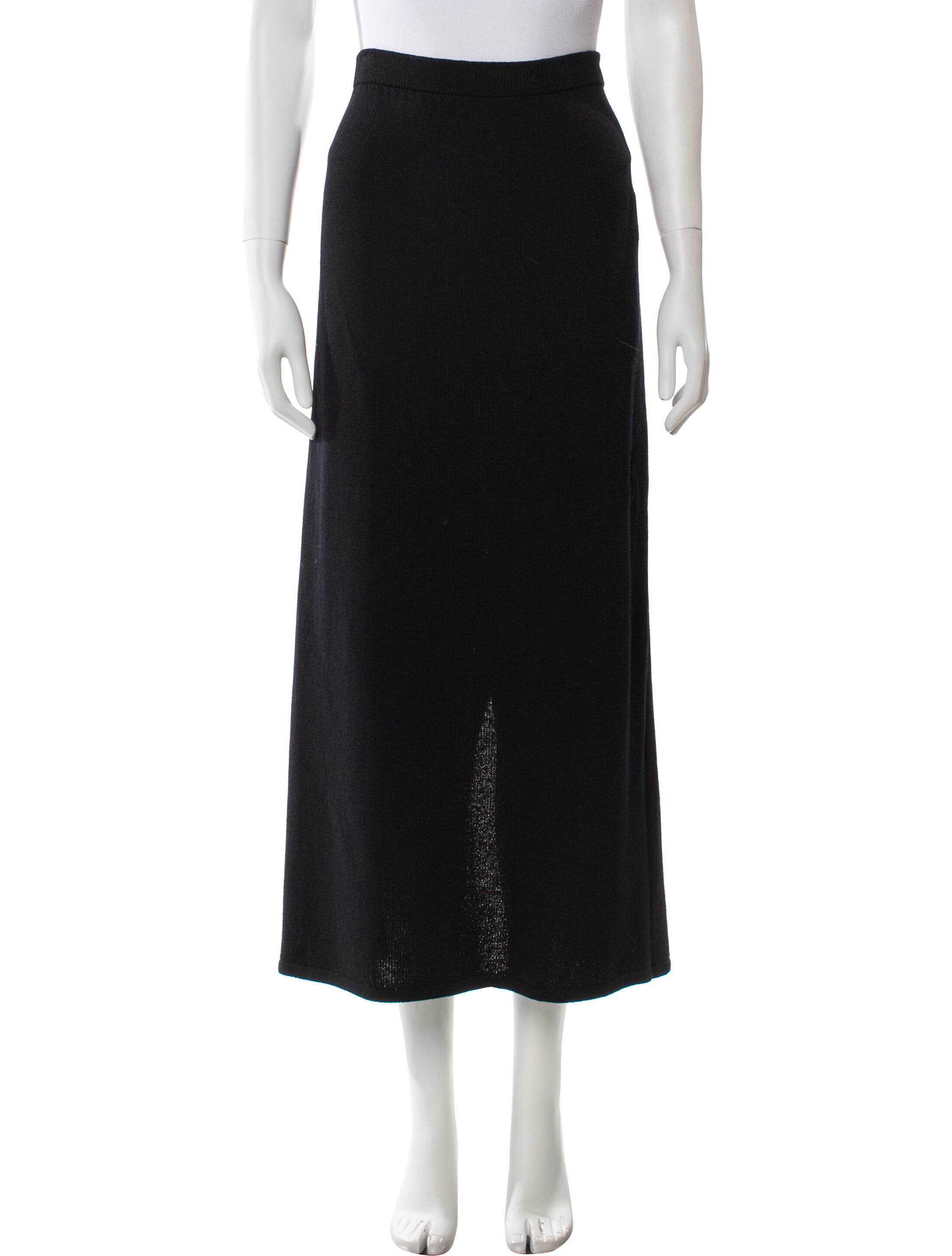 St. John Wool Midi Length Skirt