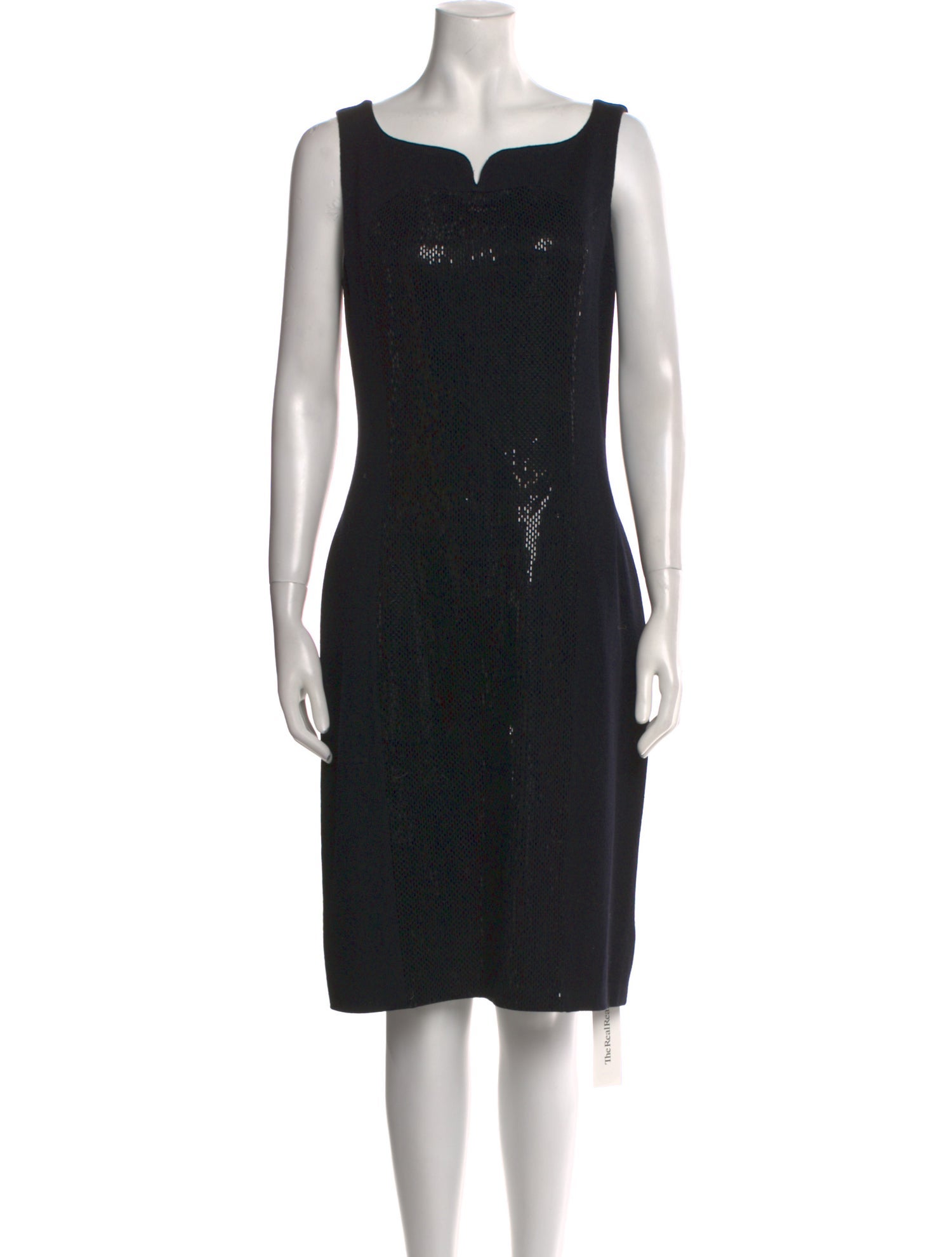 St. John Wool Knee-Length Dress