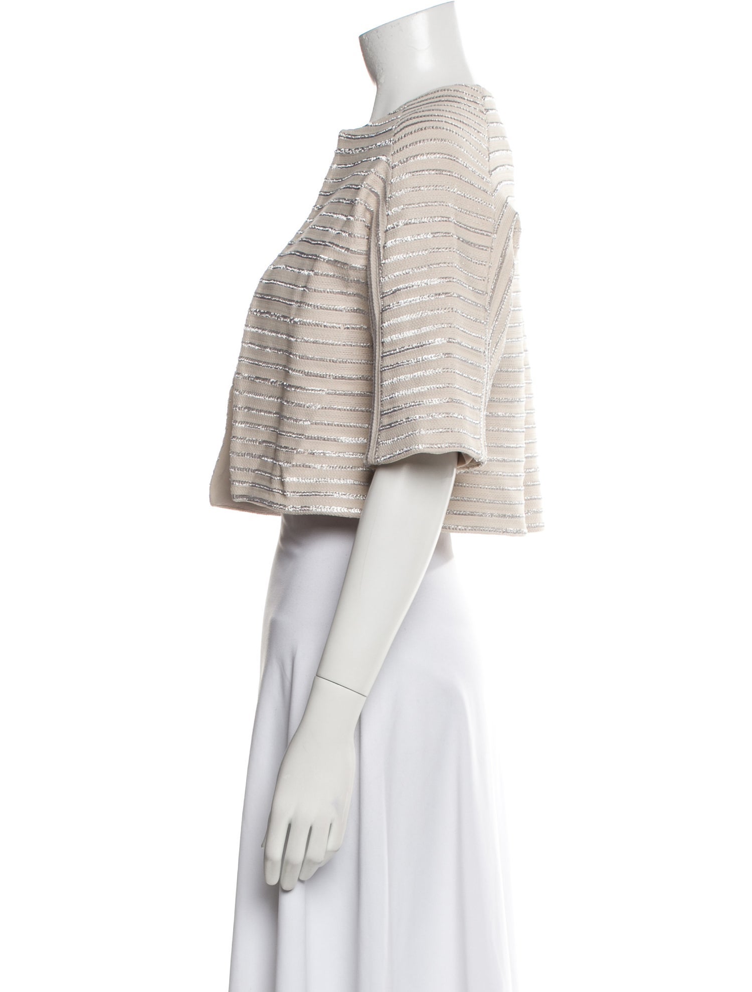 St. John Tweed Pattern Bolero