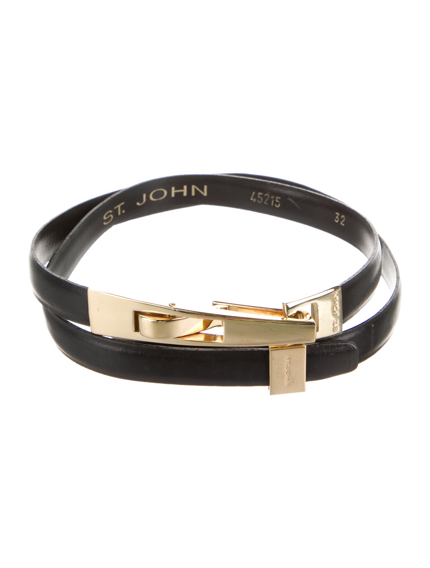 St. John Skinny Leather Belt Kit