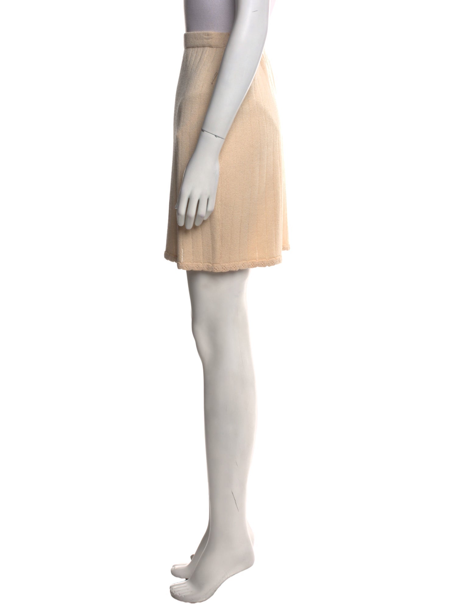 St. John Silk Mini Skirt