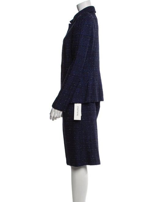 St. John Tweed Pattern Skirt Set