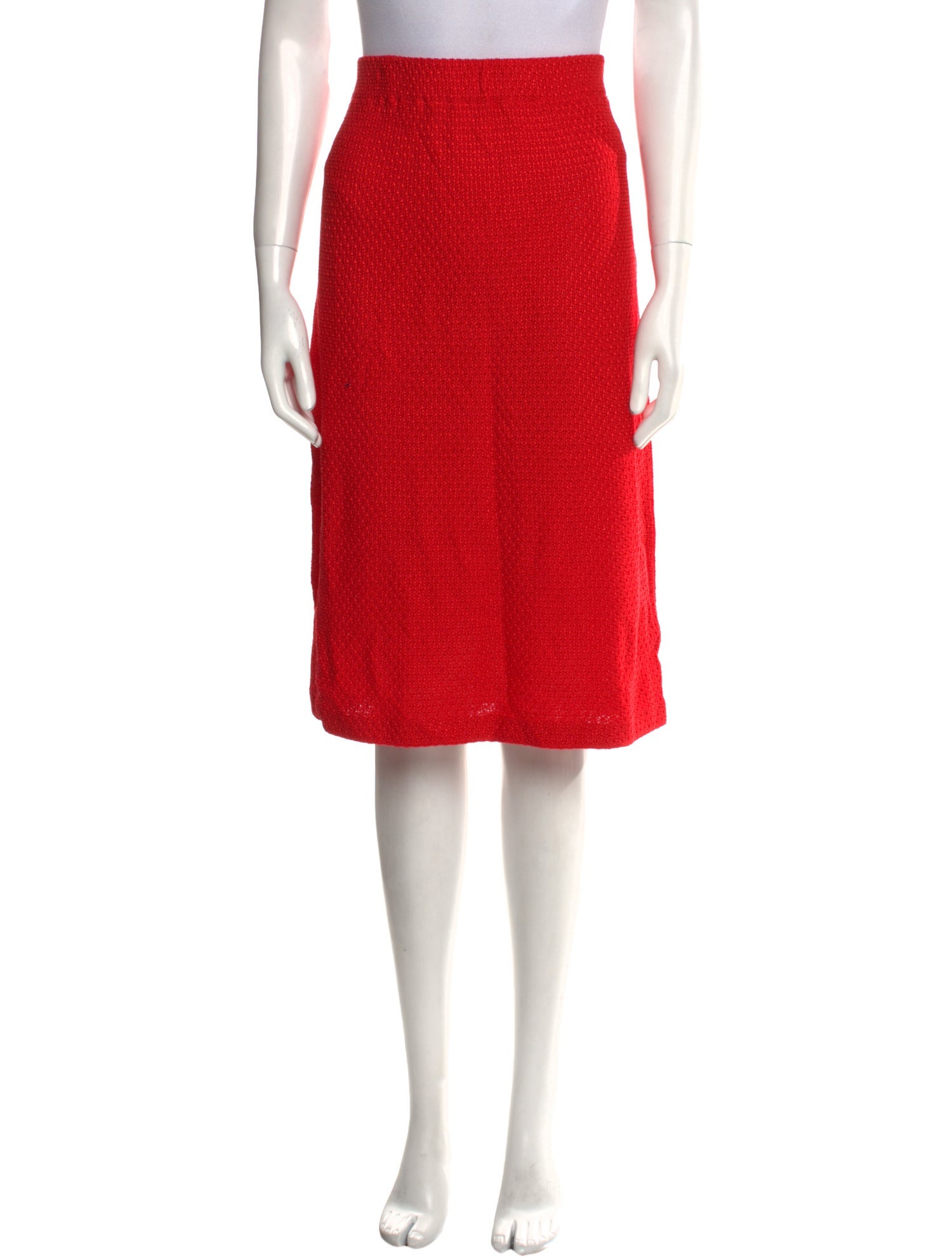 St. John Wool Knee-Length Skirt