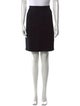 St. John Wool Knee-Length Skirt