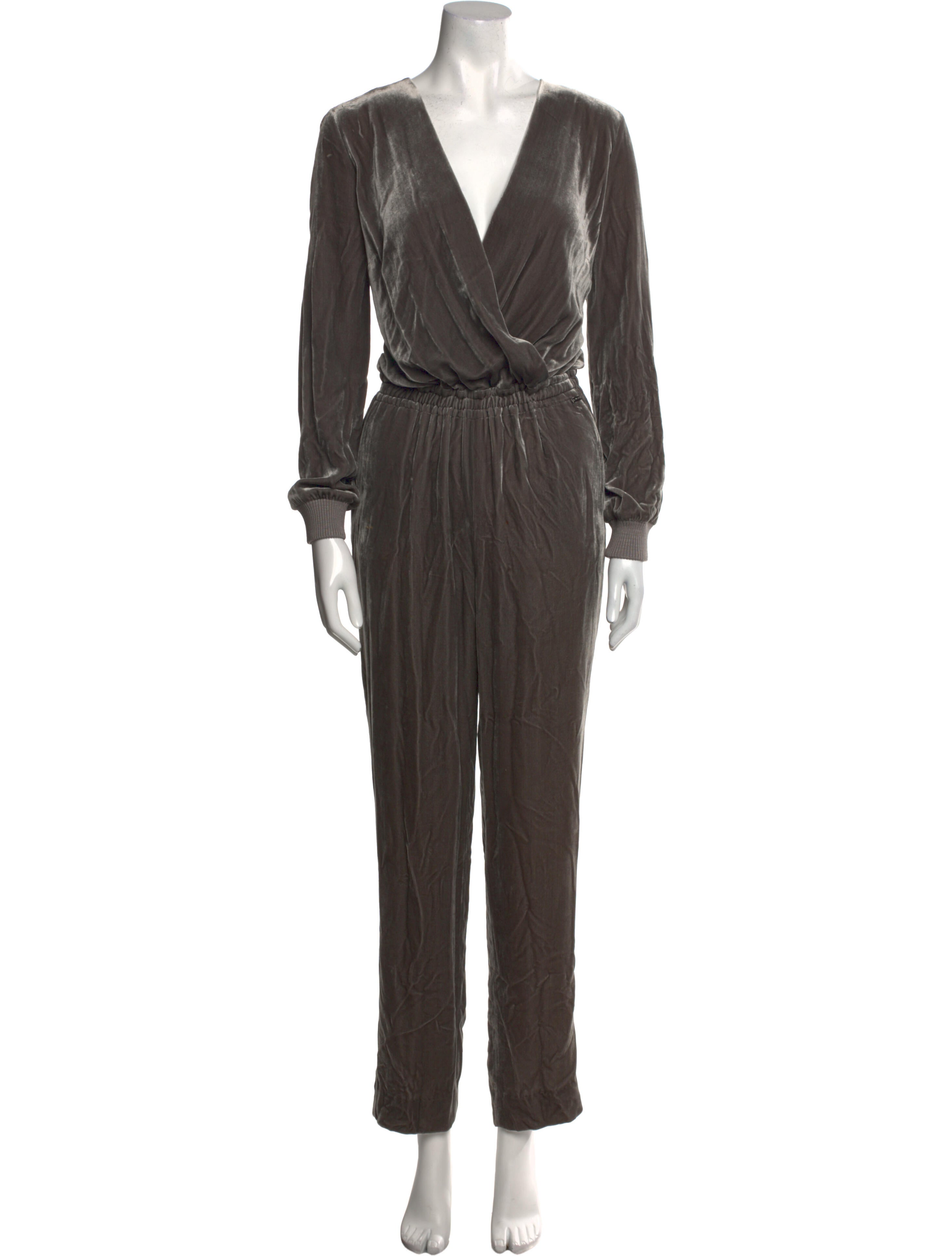 St. John V-Neck Jumpsuit