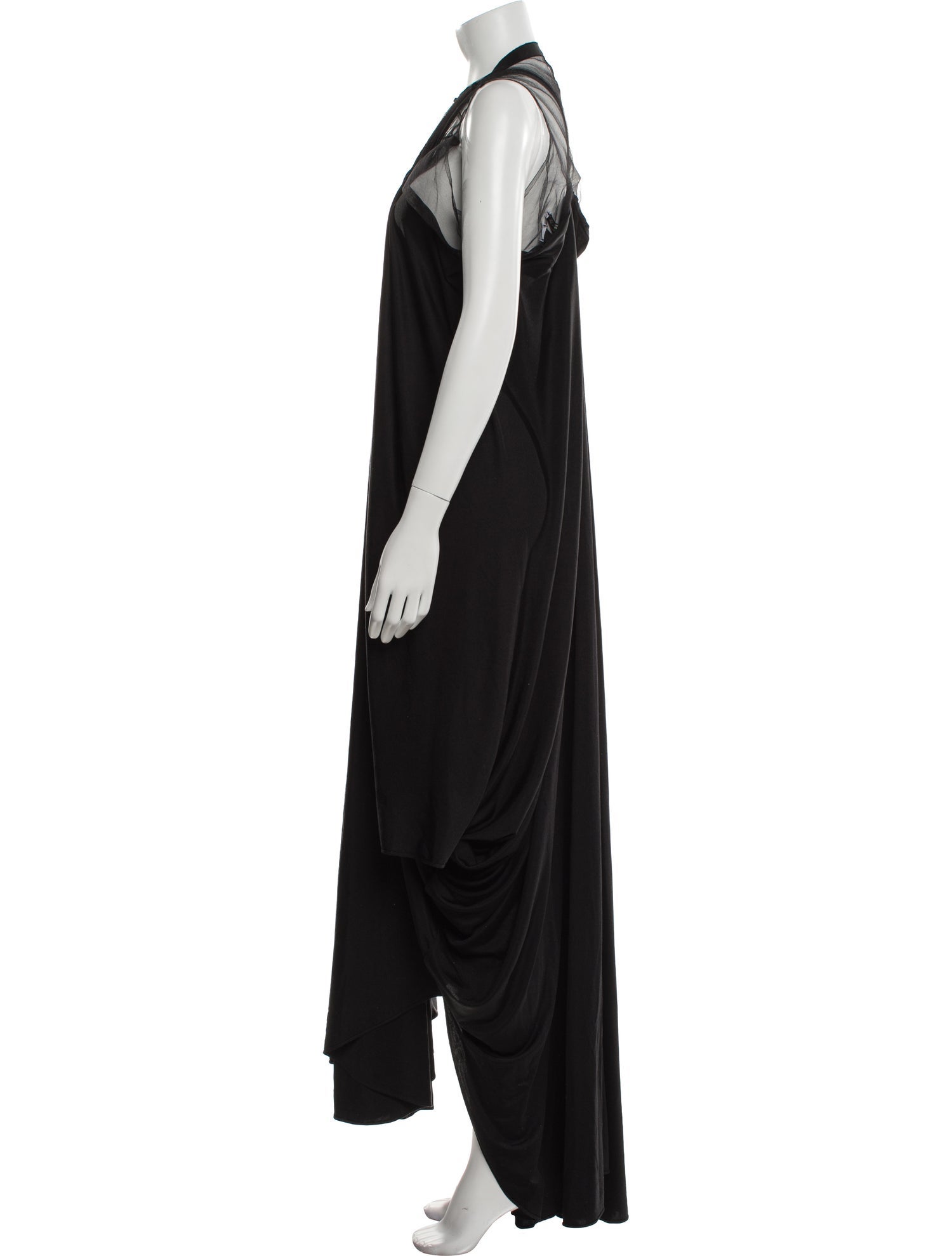 St. John V-Neck Long Dress