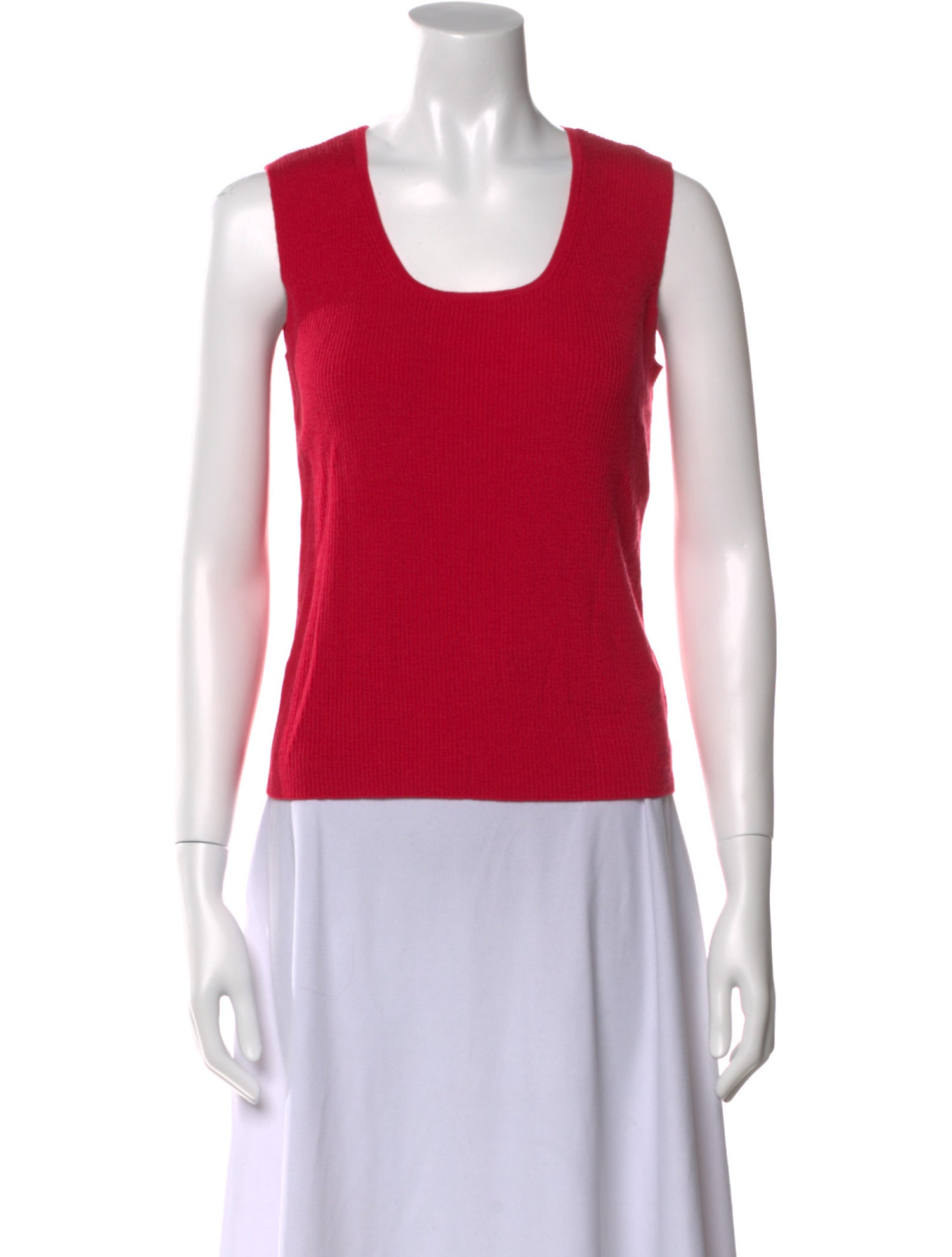 St. John Wool Scoop Neck Sweater