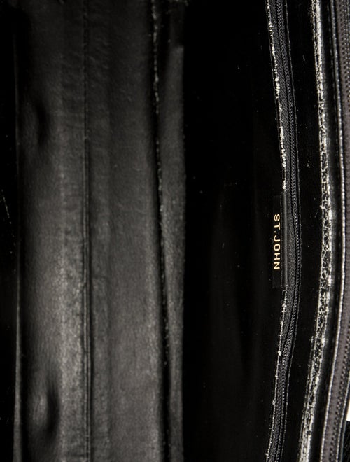 St. John Leather Shoulder Bag