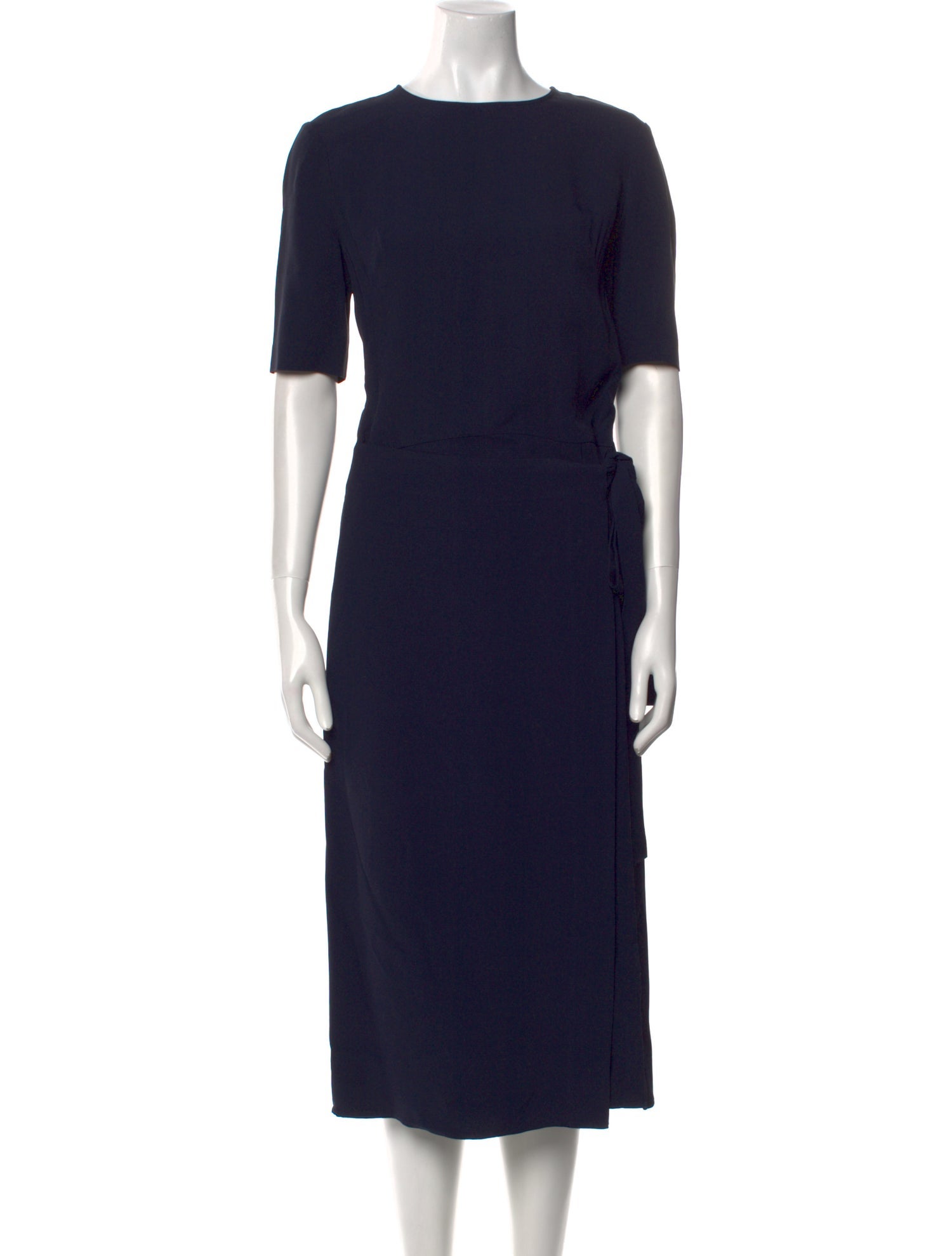 St. John Bateau Neckline Midi Length Dress w/ Tags