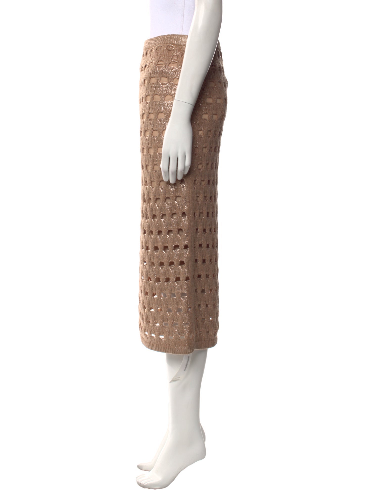 St. John Wool Knee-Length Skirt w/ Tags