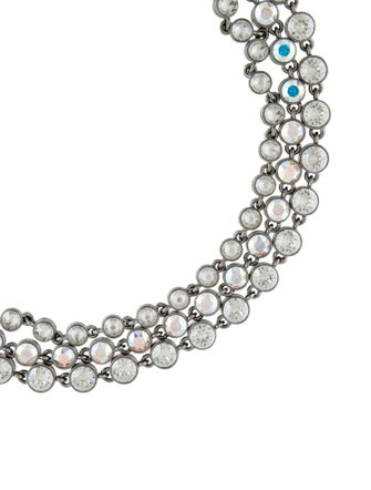 St. John Crystal Double Strand Necklace