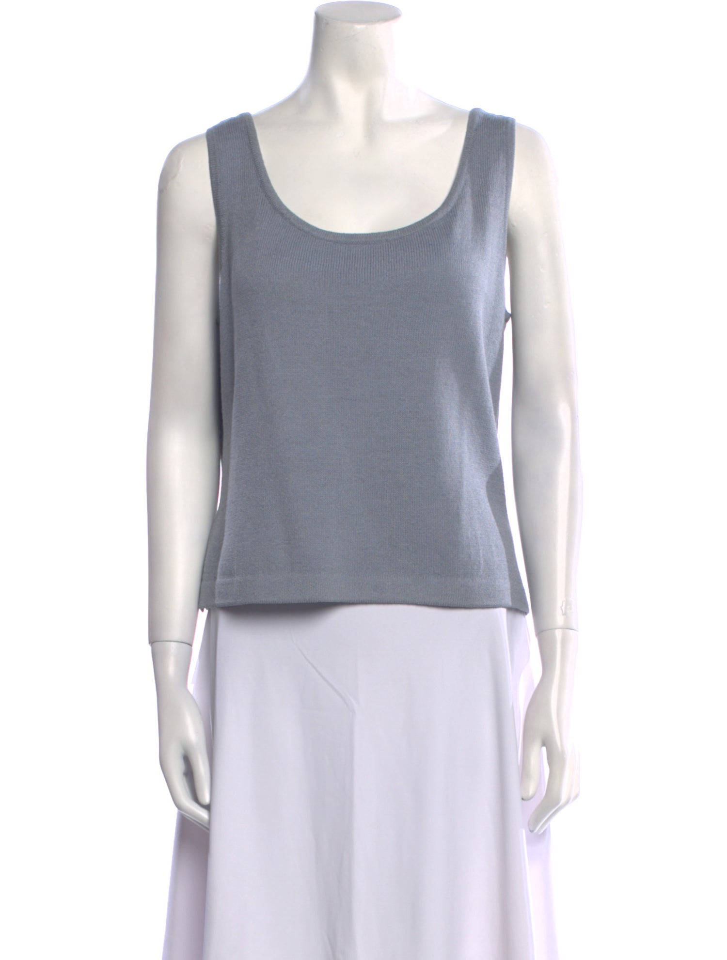 St. John Scoop Neck Sweater