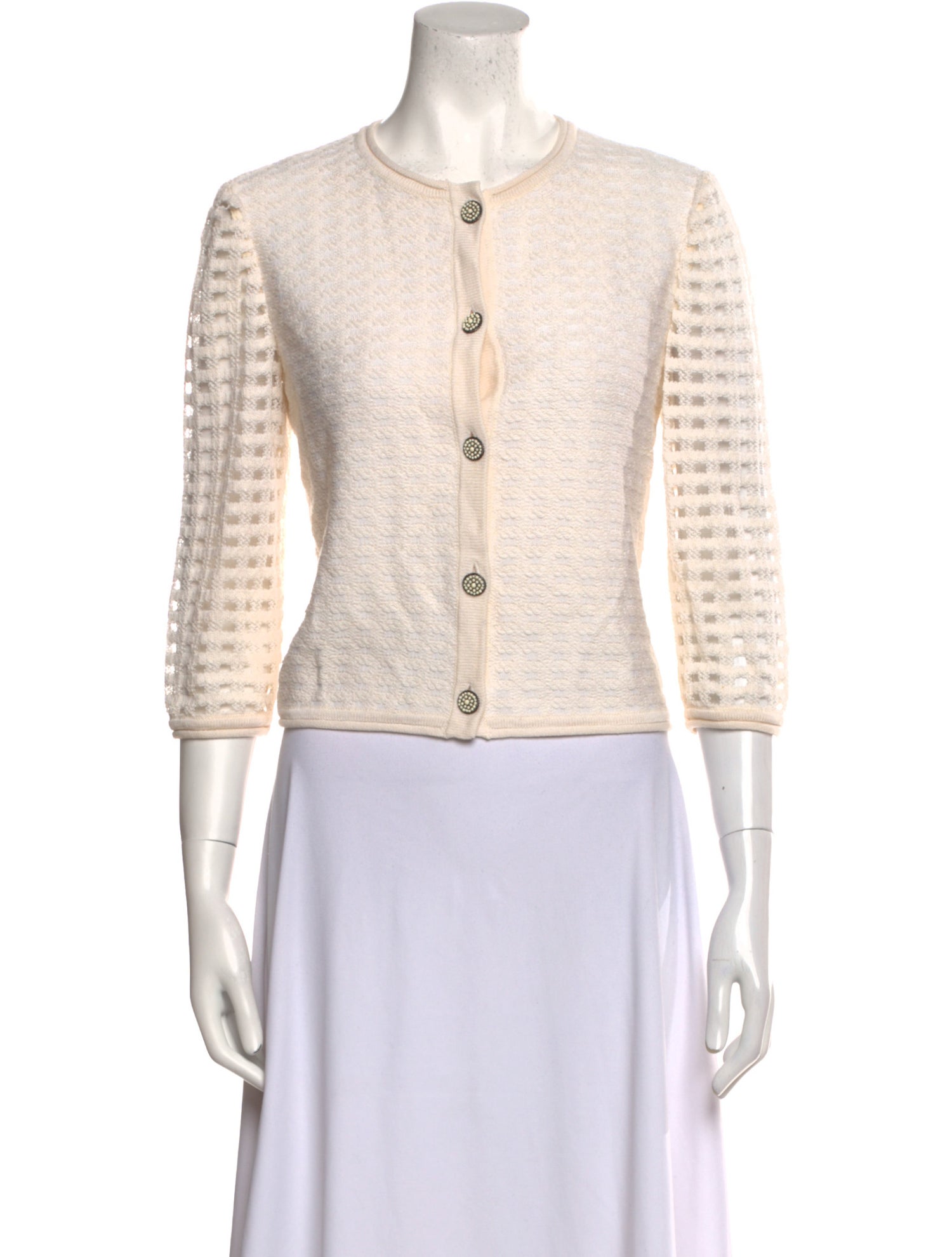 St. John Wool Crew Neck Sweater