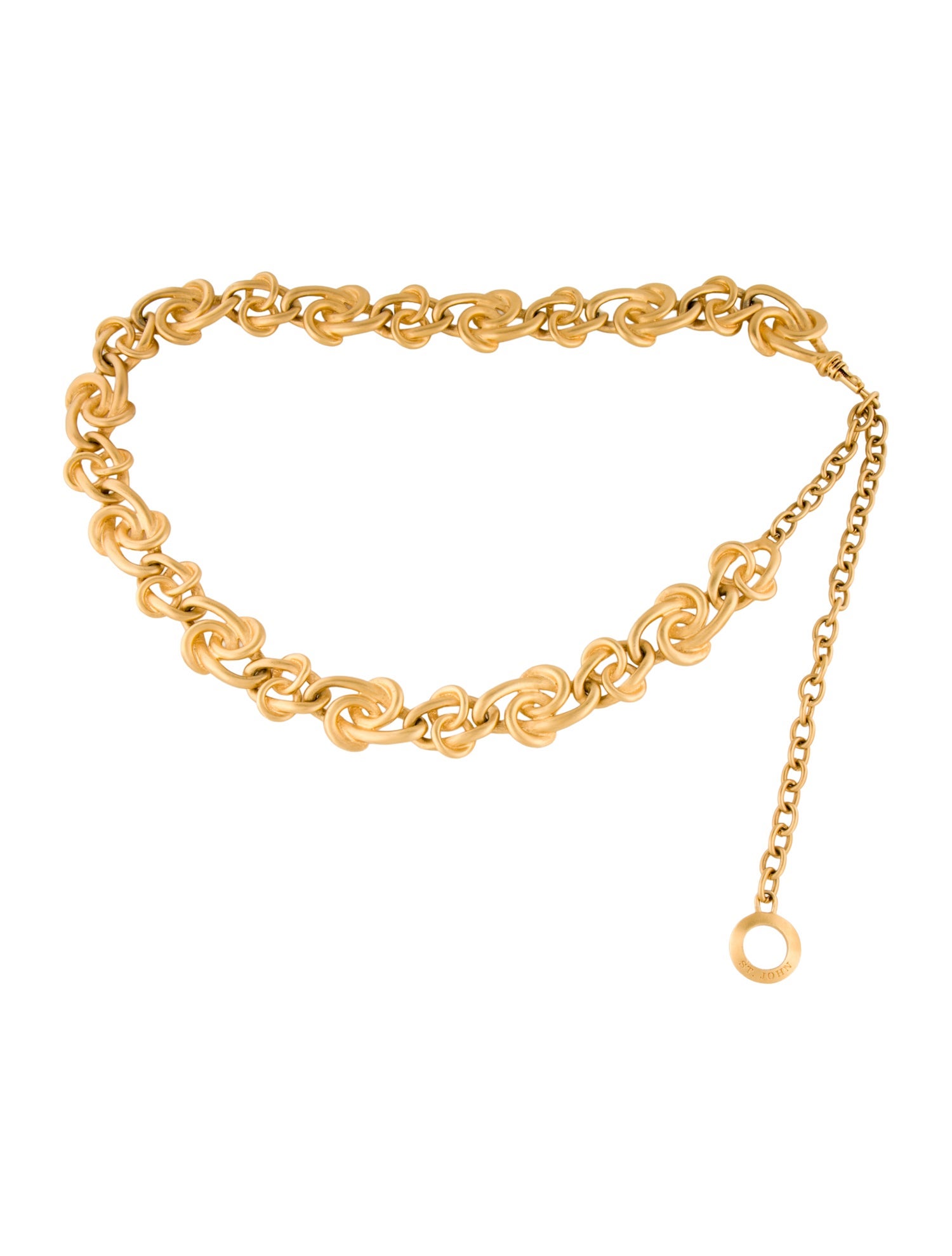 St. John Metal Waist Belt