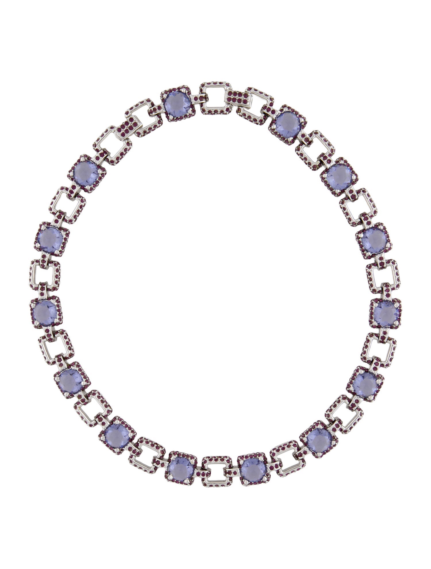 St. John Crystal Collar Necklace