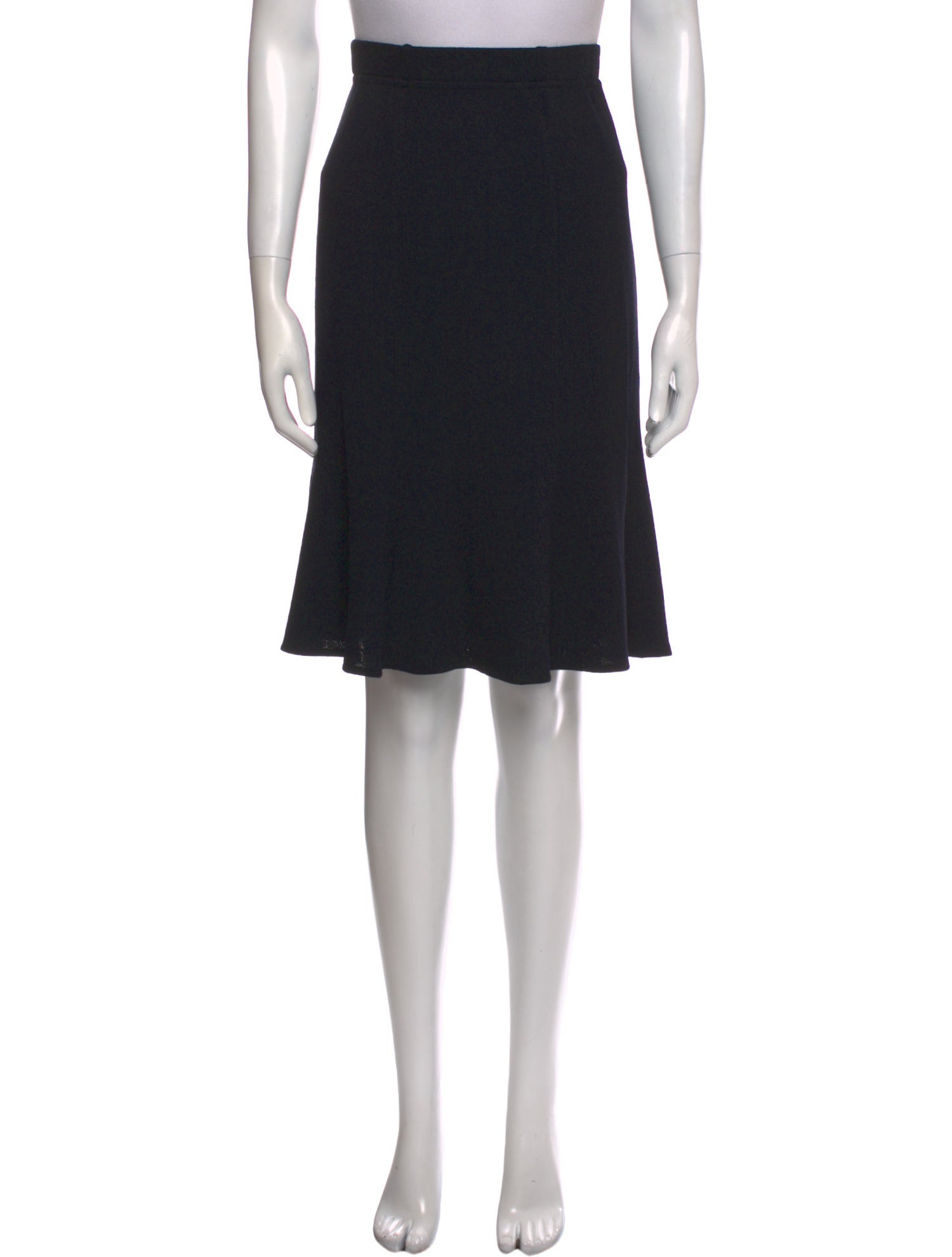 St. John Wool Knee-Length Skirt