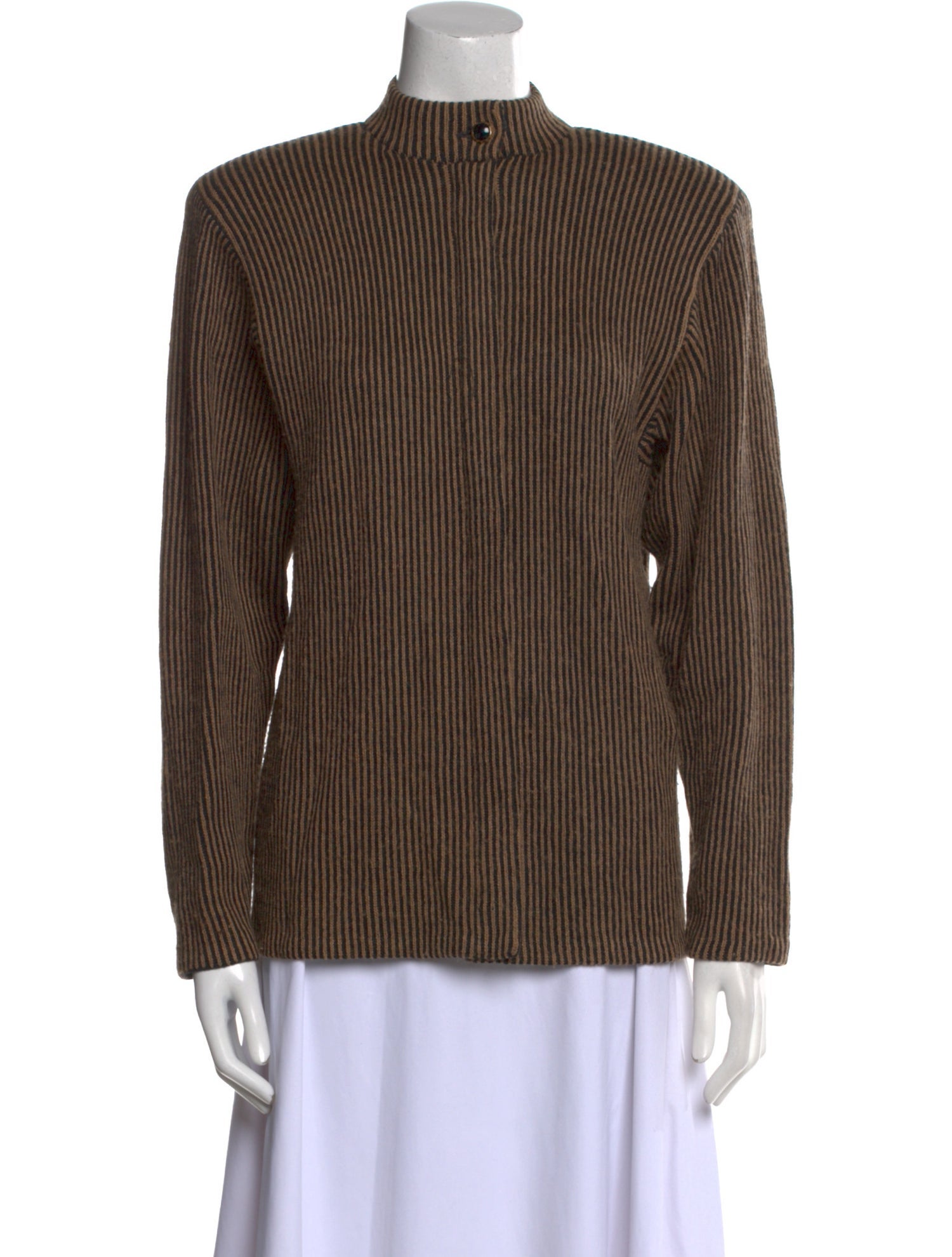 St. John Mock Neck Sweater