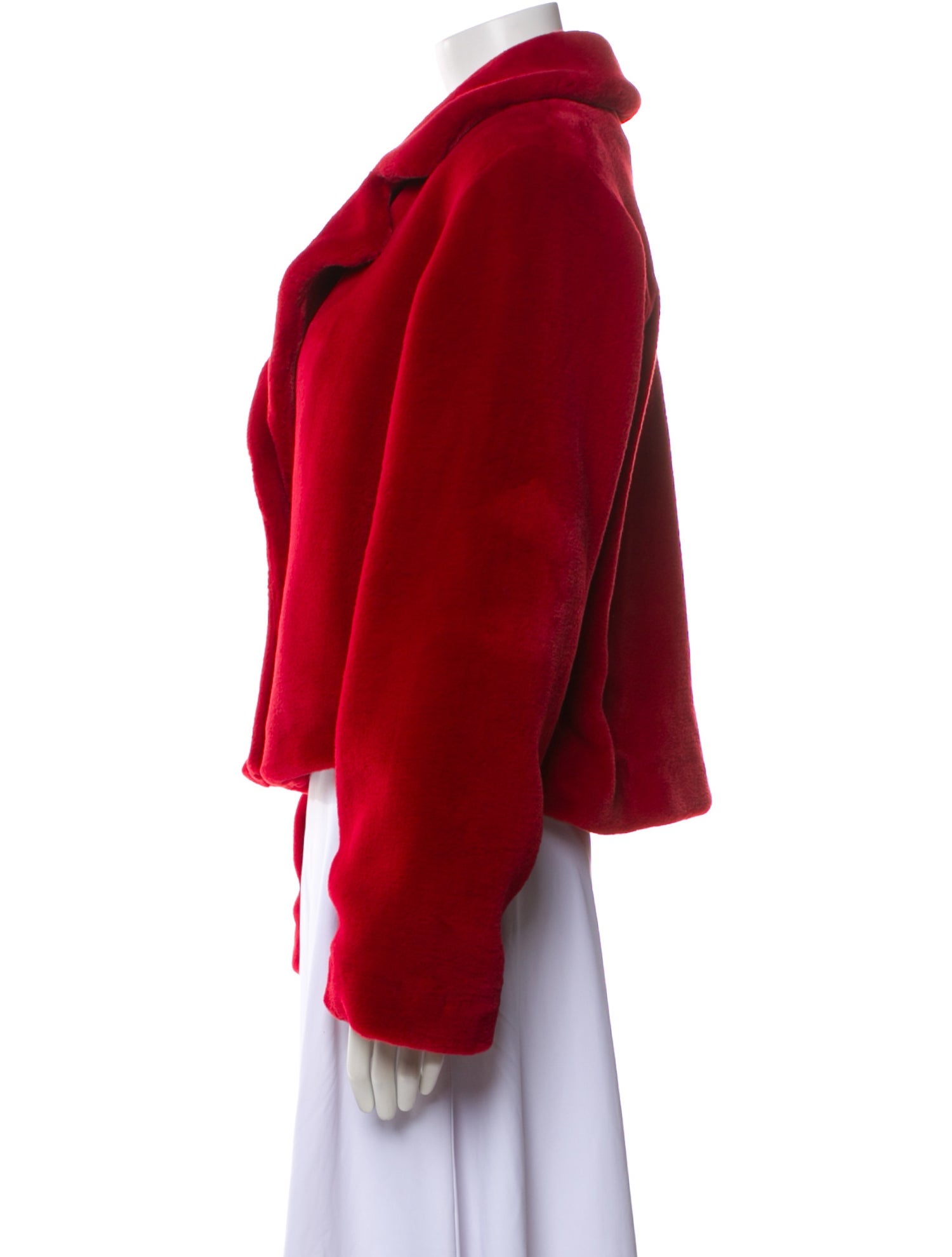 St. John Faux Fur Fur Jacket