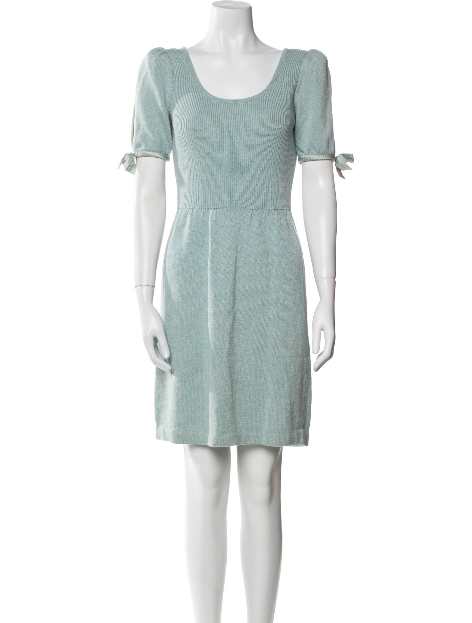 St. John Wool Mini Dress