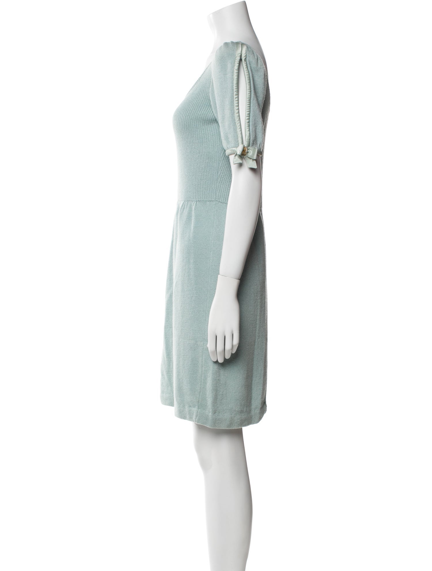 St. John Wool Mini Dress
