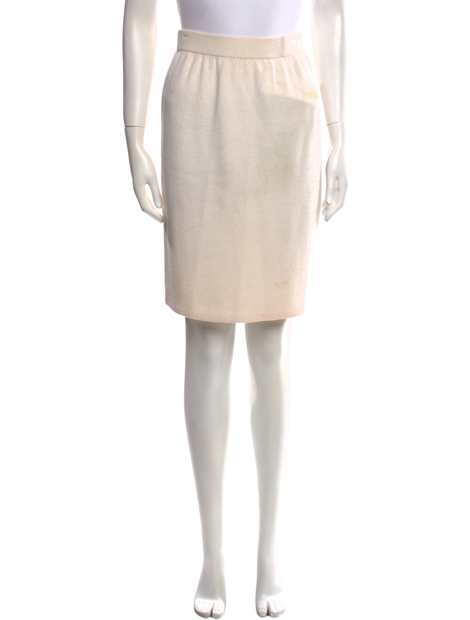 St. John Wool Knee-Length Skirt