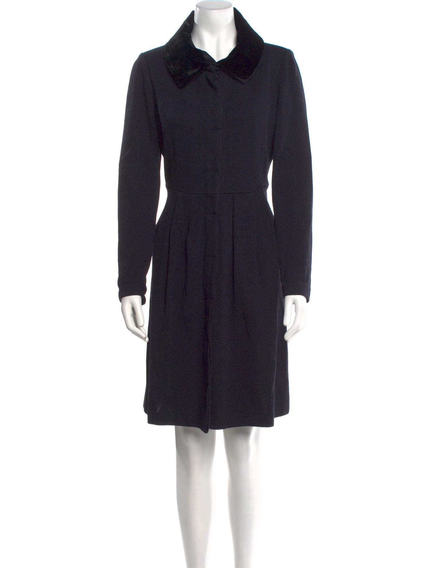 St. John Wool Mini Dress