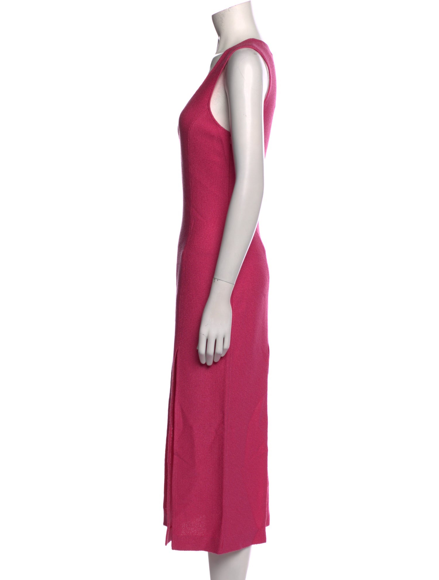 St. John Wool Long Dress