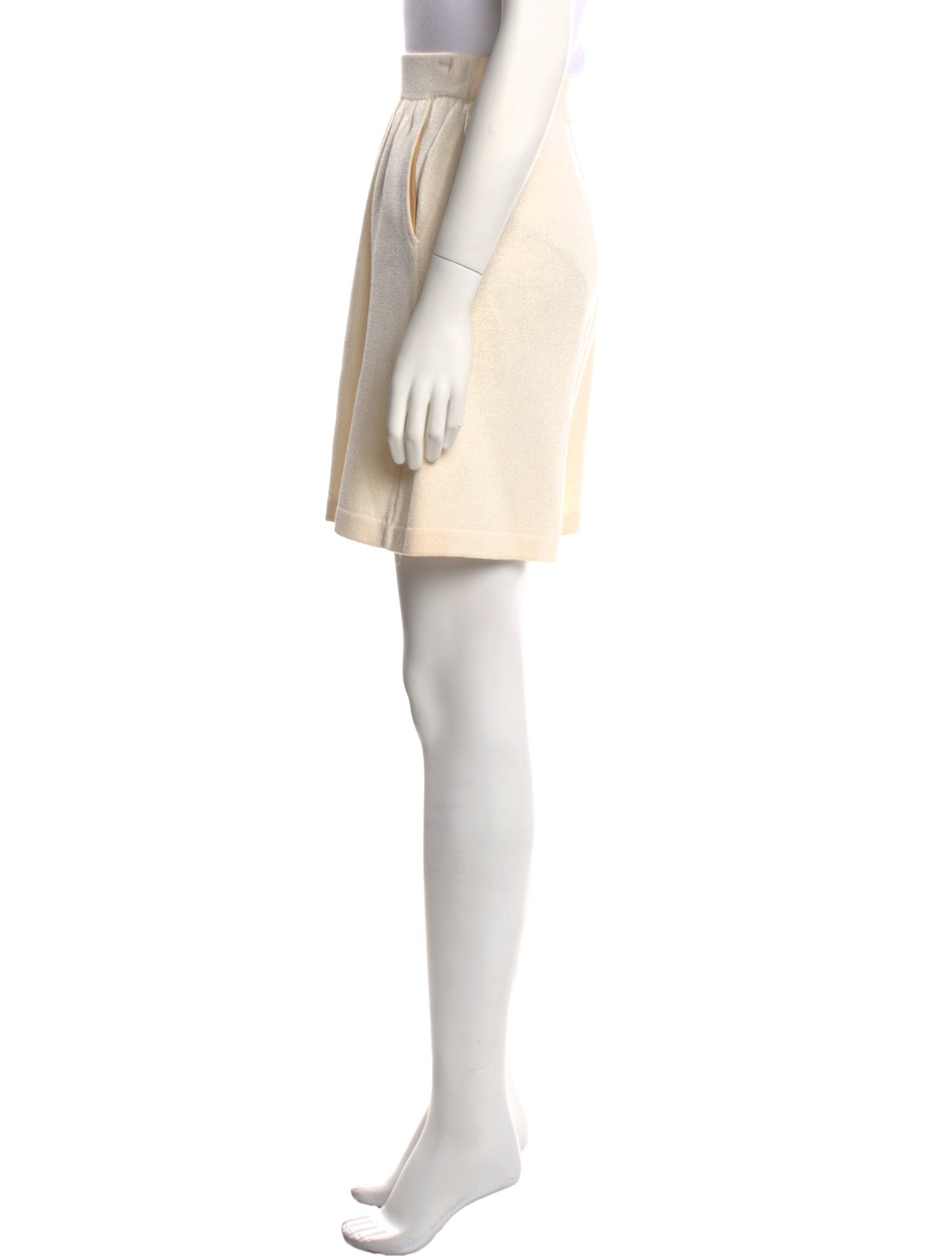 St. John Wool Mini Shorts