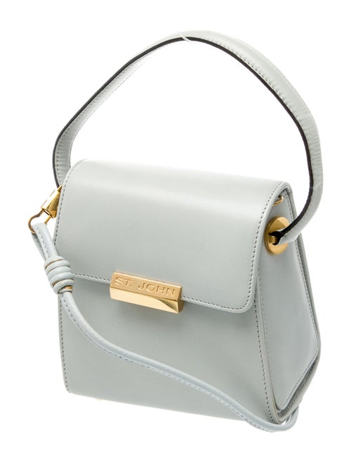 St. John Leather Top Handle Bag