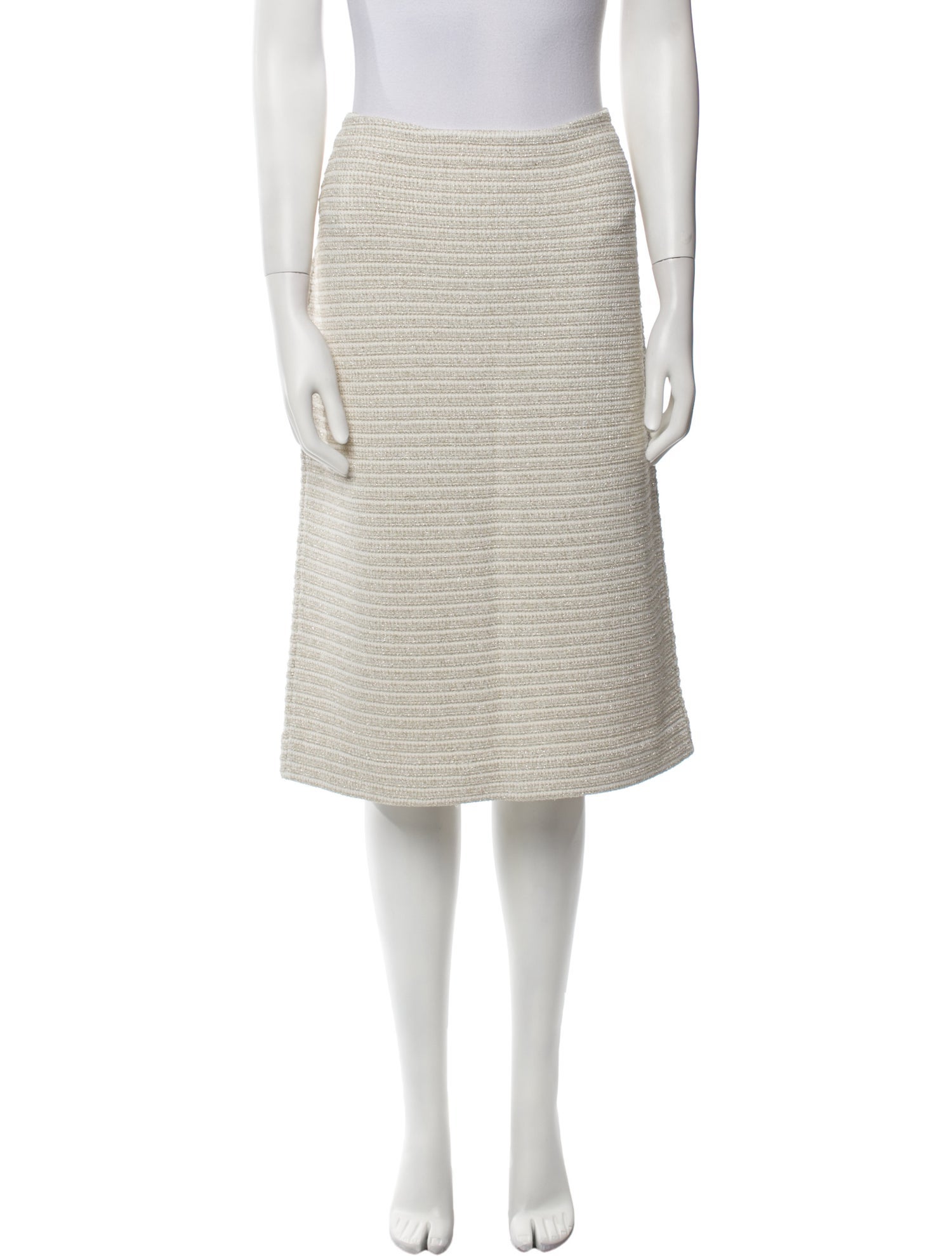 St. John Wool Knee-Length Skirt w/ Tags