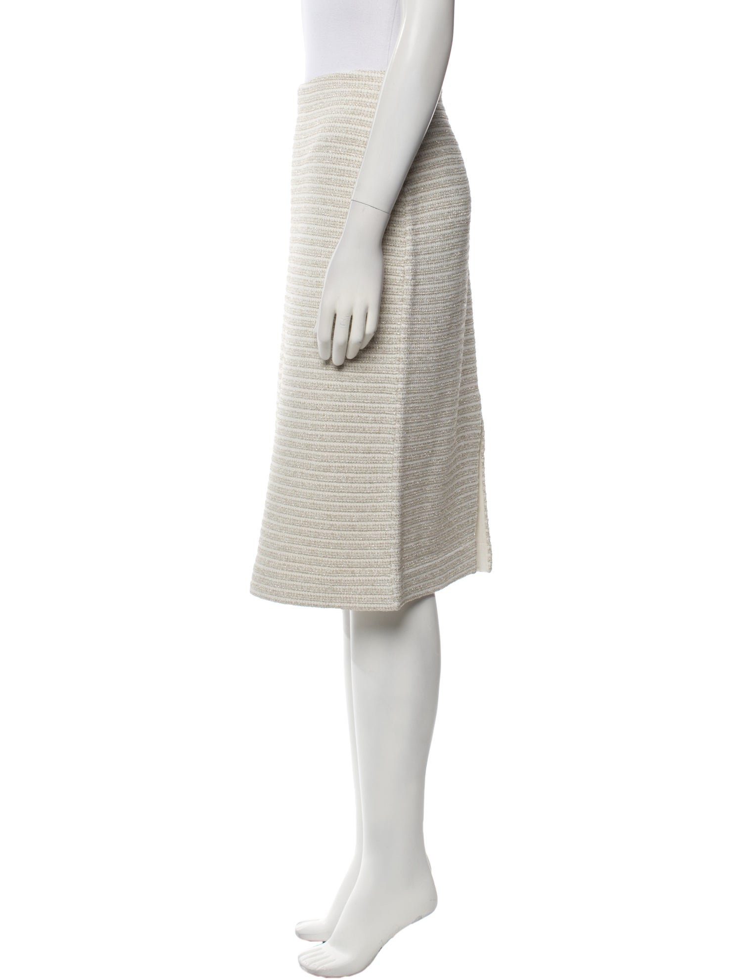 St. John Wool Knee-Length Skirt w/ Tags