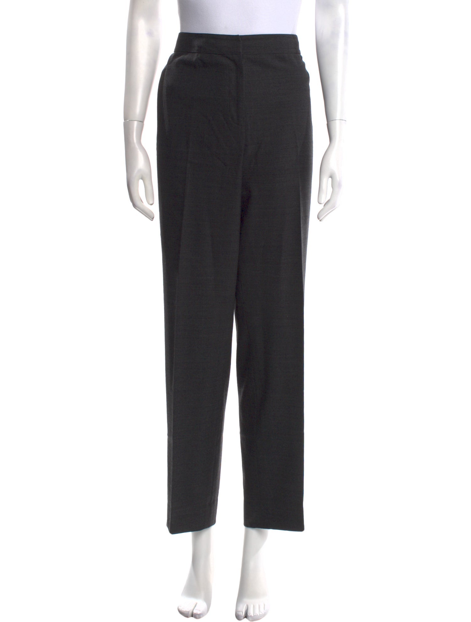 St. John Wool Straight Leg Pants