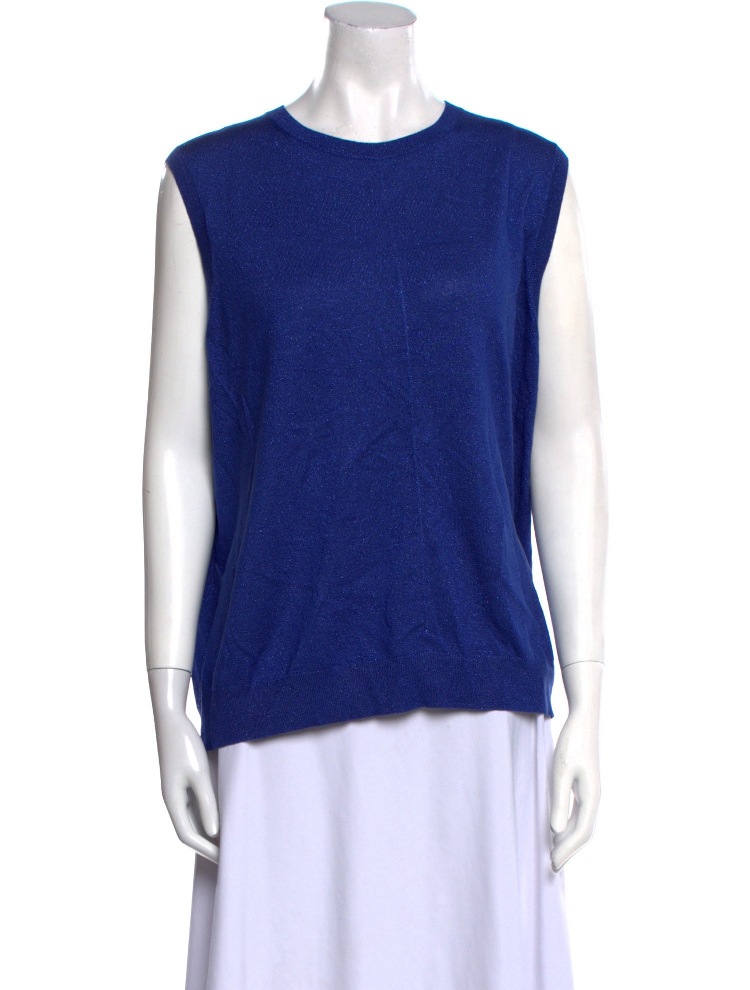 St. John Crew Neck Sleeveless Top w/ Tags