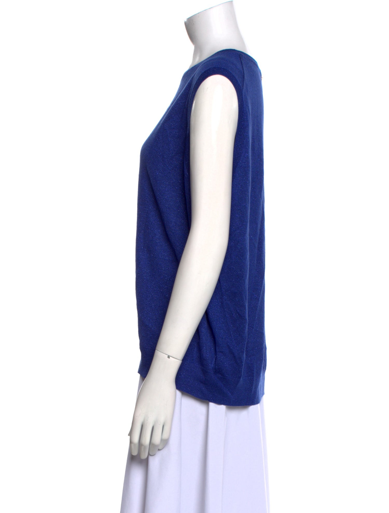 St. John Crew Neck Sleeveless Top w/ Tags
